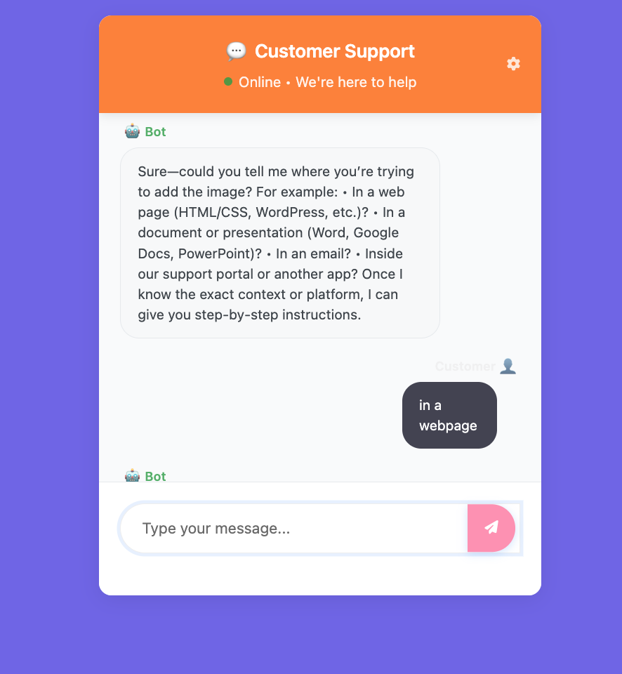 ReplyLaunch App Screenshot